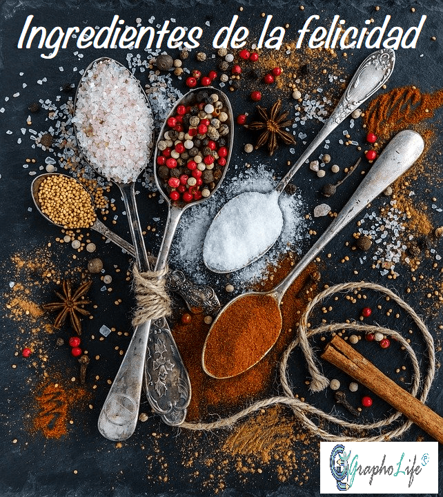 INGREDIENTES PARA SER FELIZ