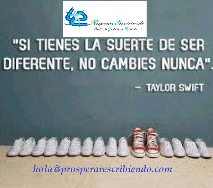 Se Diferente y no cambies